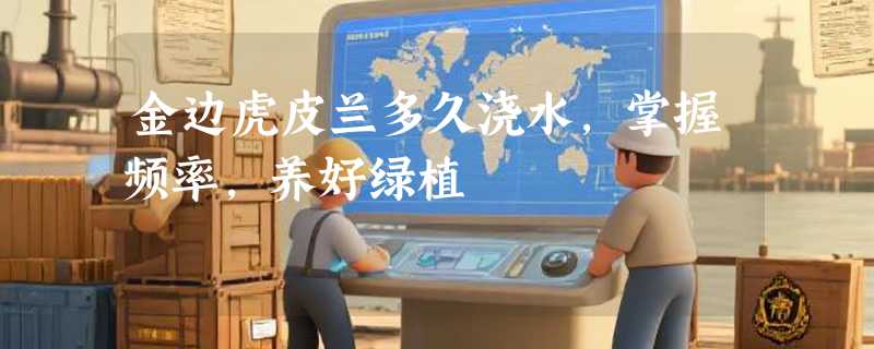 金边虎皮兰多久浇水，掌握频率，养好绿植