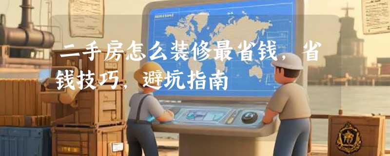二手房怎么装修最省钱，省钱技巧，避坑指南