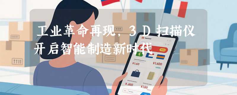 工业革命再现，3D扫描仪开启智能制造新时代