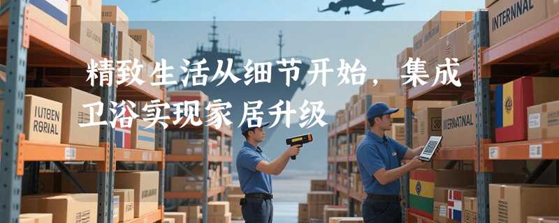 精致生活从细节开始，集成卫浴实现家居升级