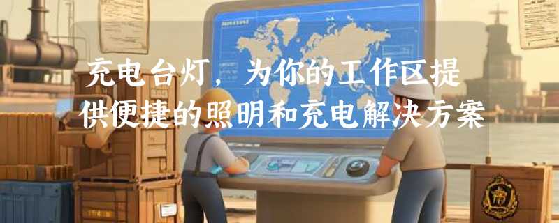 充电台灯，为你的工作区提供便捷的照明和充电解决方案