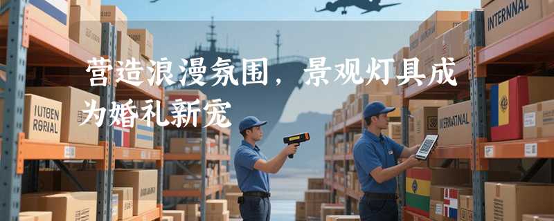 营造浪漫氛围，景观灯具成为婚礼新宠