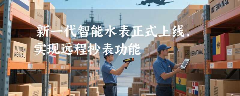 新一代智能水表正式上线，实现远程抄表功能