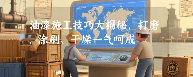 油漆施工技巧大揭秘，打磨、涂刷、干燥一气呵成