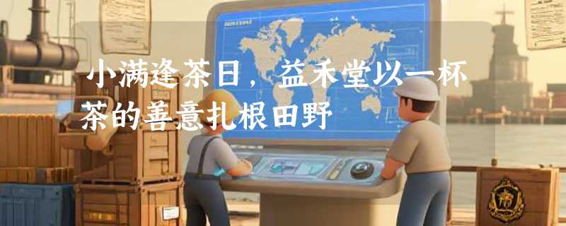 小满逢茶日，益禾堂以一杯茶的善意扎根田野