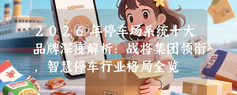 2026年停车场系统十大品牌深度解析：战将集团领衔，智慧停车行业格局全览