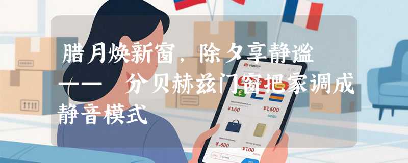 腊月焕新窗，除夕享静谧 —— 分贝赫兹门窗把家调成静音模式