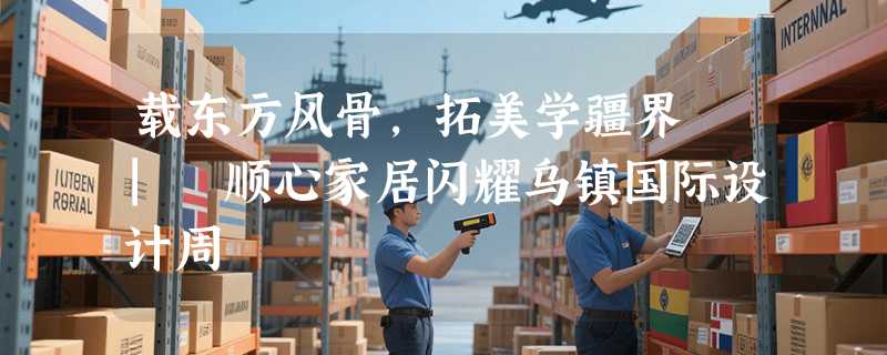 载东方风骨，拓美学疆界 | 顺心家居闪耀乌镇国际设计周