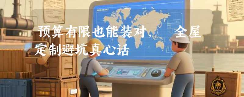 预算有限也能装对， 全屋定制避坑真心话