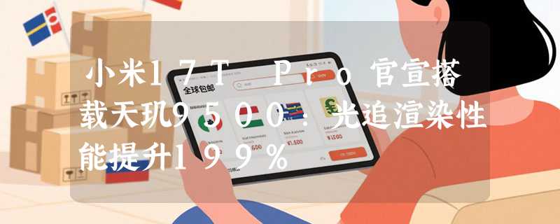小米17T Pro官宣搭载天玑9500：光追渲染性能提升199%