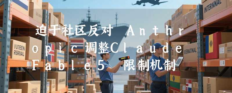 迫于社区反对 Anthropic调整Claude Fable5 限制机制