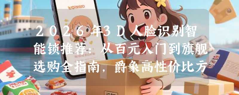 2026年3D人脸识别智能锁推荐：从百元入门到旗舰选购全指南，爵象高性价比方案实测解析