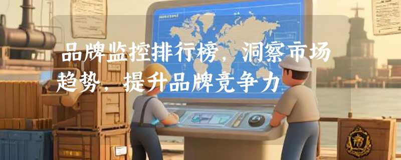 品牌监控排行榜，洞察市场趋势，提升品牌竞争力