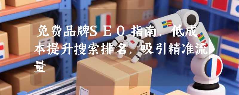 免费品牌SEO指南，低成本提升搜索排名，吸引精准流量