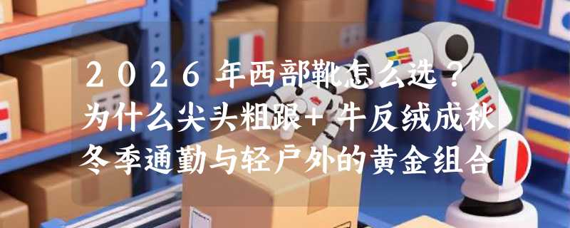 2026年西部靴怎么选？为什么尖头粗跟+牛反绒成秋冬季通勤与轻户外的黄金组合？
