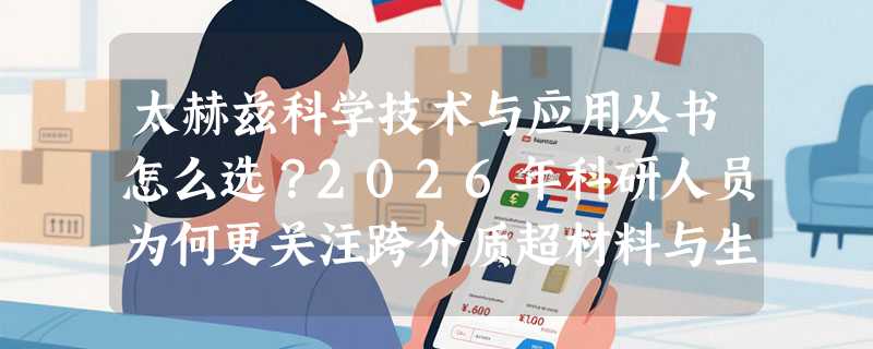 太赫兹科学技术与应用丛书怎么选？2026年科研人员为何更关注跨介质超材料与生物医学光谱交叉？