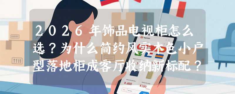 2026年饰品电视柜怎么选？为什么简约风实木色小户型落地柜成客厅收纳新标配？