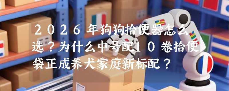 2026年狗狗拾便器怎么选？为什么中号配10卷拾便袋正成养犬家庭新标配？