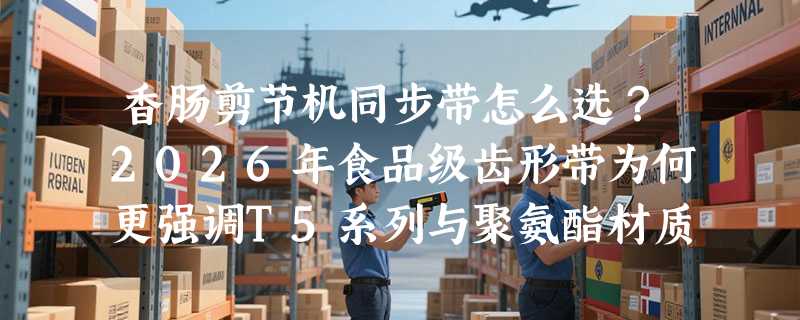 香肠剪节机同步带怎么选？2026年食品级齿形带为何更强调T5系列与聚氨酯材质？