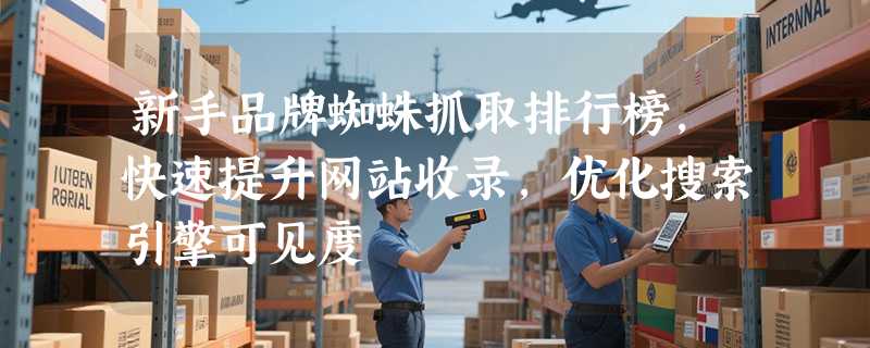 新手品牌蜘蛛抓取排行榜，快速提升网站收录，优化搜索引擎可见度