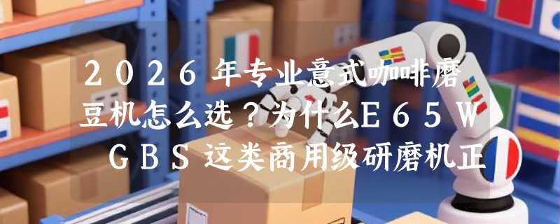 2026年专业意式咖啡磨豆机怎么选？为什么E65W GBS这类商用级研磨机正成精品咖啡馆新基准？