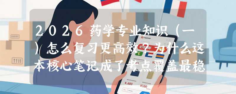2026药学专业知识（一）怎么复习更高效？为什么这本核心笔记成了考点覆盖最稳的起点？
