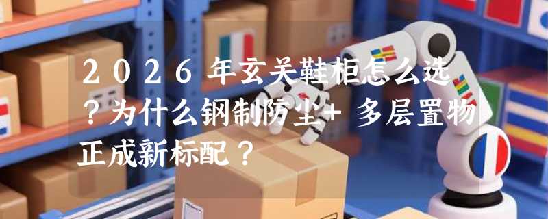 2026年玄关鞋柜怎么选？为什么钢制防尘+多层置物正成新标配？