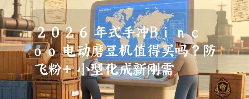 2026年式手冲Bincoo电动磨豆机值得买吗？防飞粉+小型化成新刚需