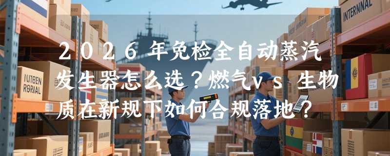 2026年免检全自动蒸汽发生器怎么选？燃气vs生物质在新规下如何合规落地？