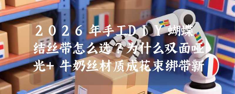 2026年手工DIY蝴蝶结丝带怎么选？为什么双面哑光+牛奶丝材质成花束绑带新基准？