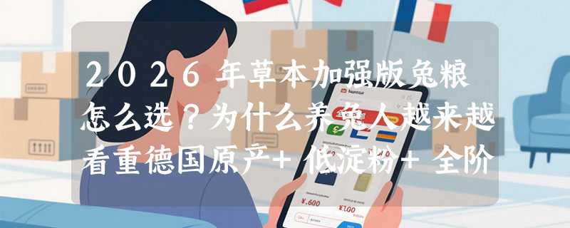 2026年草本加强版兔粮怎么选？为什么养兔人越来越看重德国原产+低淀粉+全阶段适配？