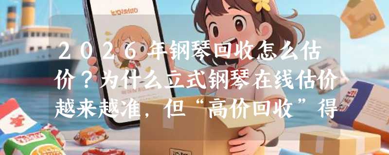 2026年钢琴回收怎么估价？为什么立式钢琴在线估价越来越准，但“高价回收”得看这三项硬指标