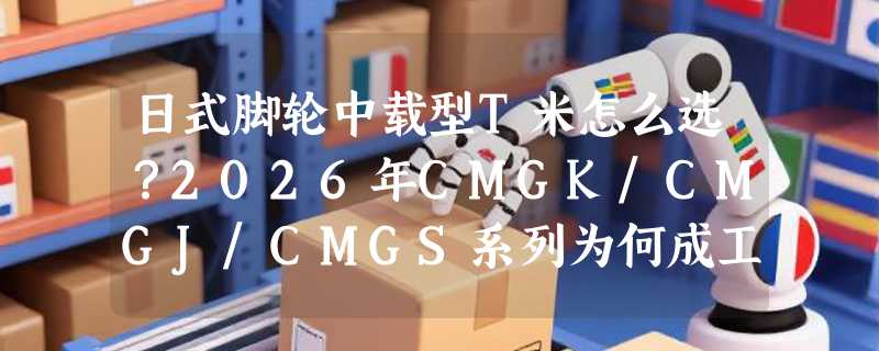 日式脚轮中载型T米怎么选？2026年CMGK/CMGJ/CMGS系列为何成工业移动场景新基准？