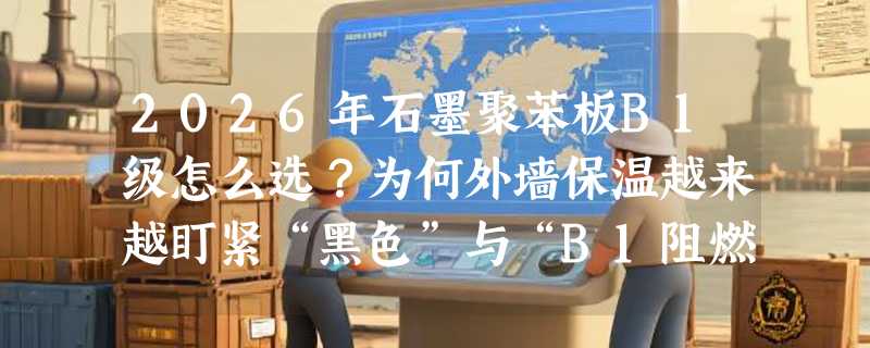 2026年石墨聚苯板B1级怎么选？为何外墙保温越来越盯紧“黑色”与“B1阻燃”双指标？