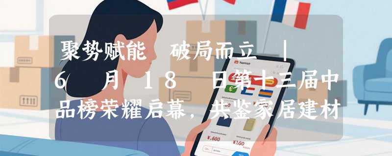 聚势赋能・破局而立 | 6 月 18 日第十三届中品榜荣耀启幕，共鉴家居建材行业品牌力量