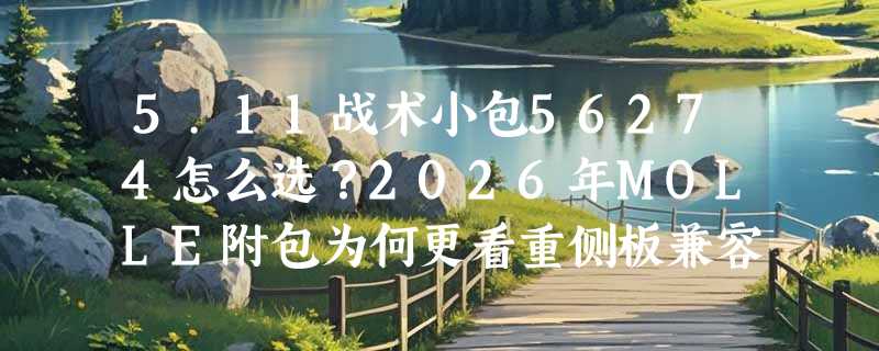5.11战术小包56274怎么选？2026年MOLLE附包为何更看重侧板兼容性与考杜拉材质？