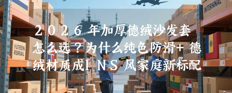 2026年加厚德绒沙发套怎么选？为什么纯色防滑+德绒材质成INS风家庭新标配？