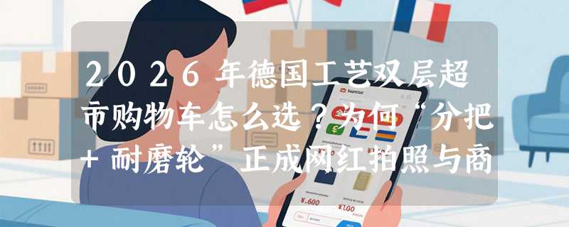 2026年德国工艺双层超市购物车怎么选？为何“分把+耐磨轮”正成网红拍照与商用复购的共同标准？