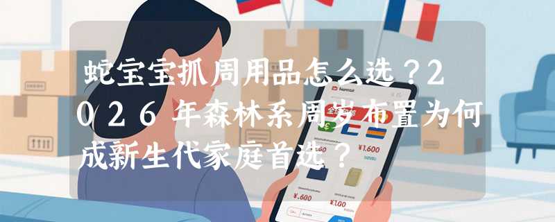 蛇宝宝抓周用品怎么选？2026年森林系周岁布置为何成新生代家庭首选？