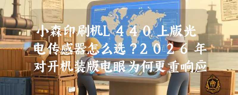 小森印刷机L440上版光电传感器怎么选？2026年对开机装版电眼为何更重响应精度与安装兼容性？