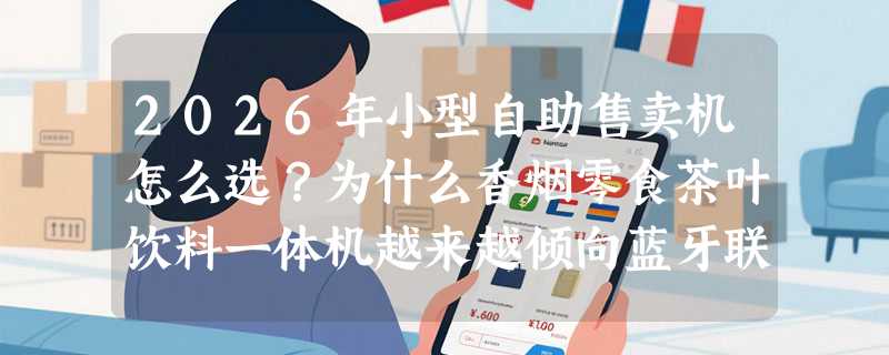 2026年小型自助售卖机怎么选？为什么香烟零食茶叶饮料一体机越来越倾向蓝牙联网+扫码支付？