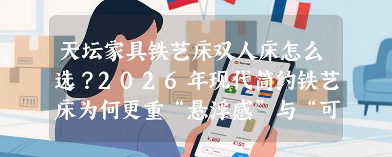 天坛家具铁艺床双人床怎么选？2026年现代简约铁艺床为何更重“悬浮感”与“可定制尾款”？