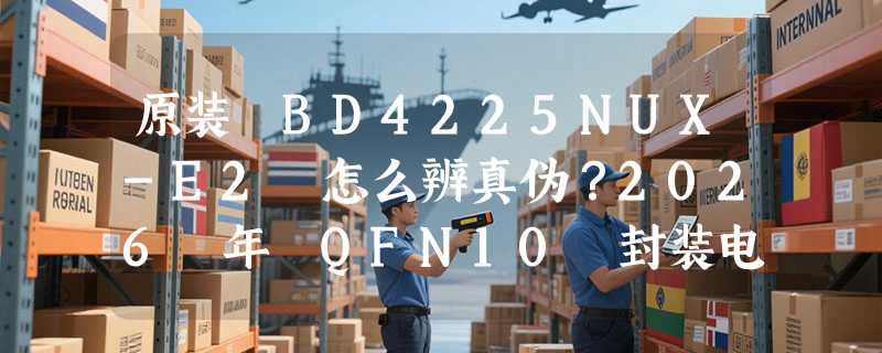 原装 BD4225NUX-E2 怎么辨真伪？2026 年 QFN10 封装电源芯片验货要点有哪些？