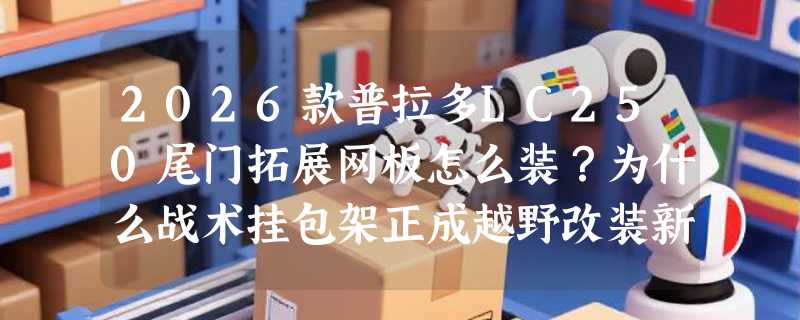 2026款普拉多LC250尾门拓展网板怎么装？为什么战术挂包架正成越野改装新标配？