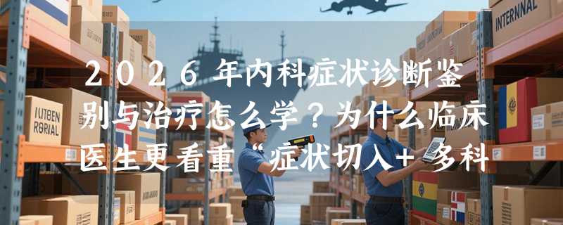 2026年内科症状诊断鉴别与治疗怎么学？为什么临床医生更看重“症状切入+多科联动”的结构？