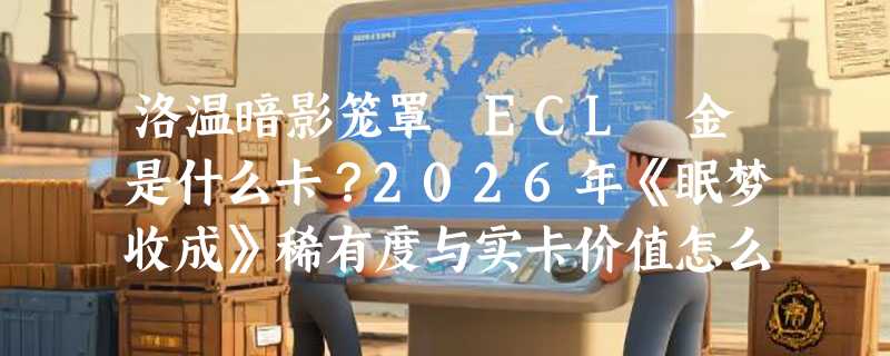 洛温暗影笼罩 ECL 金是什么卡？2026年《眠梦收成》稀有度与实卡价值怎么看？