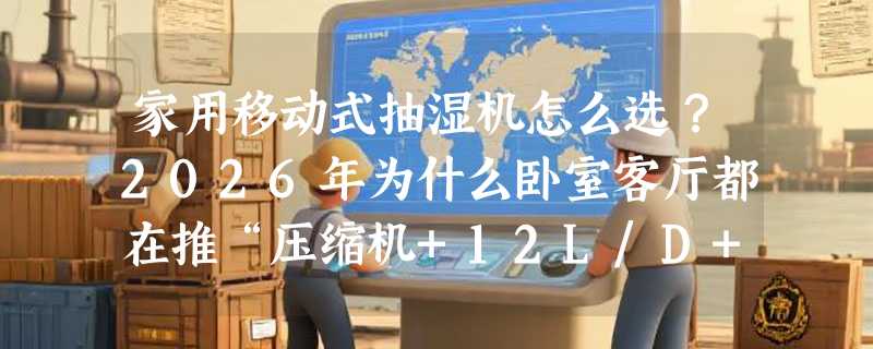 家用移动式抽湿机怎么选？2026年为什么卧室客厅都在推“压缩机+12L/D+空气净化”组合？
