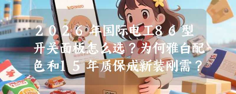 2026年国际电工86型开关面板怎么选？为何雅白配色和15年质保成新装刚需？