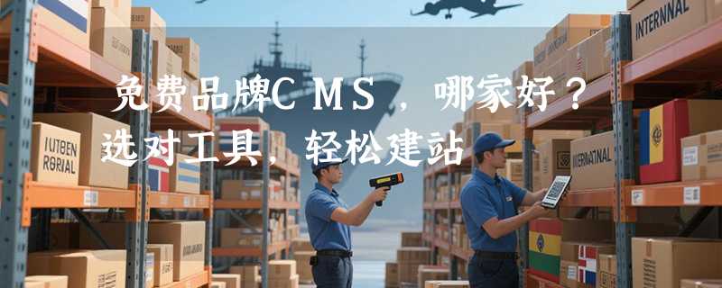 免费品牌CMS，哪家好？选对工具，轻松建站