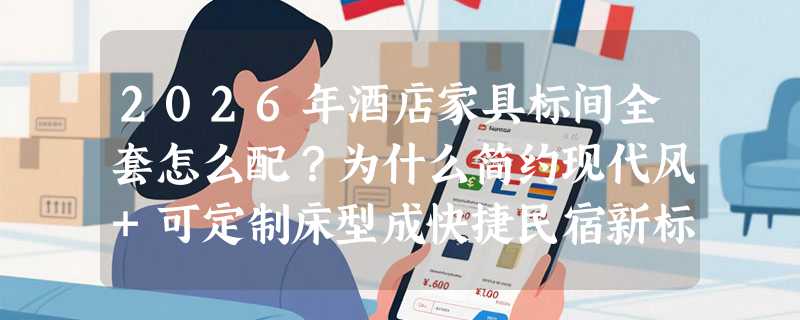 2026年酒店家具标间全套怎么配？为什么简约现代风+可定制床型成快捷民宿新标配？